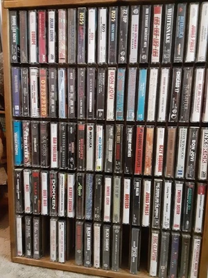 Vintage Cassette tapes ROCK N ROLL HEAVY METAL PUNK CLASSIC build your own lot - Image 1 of 3