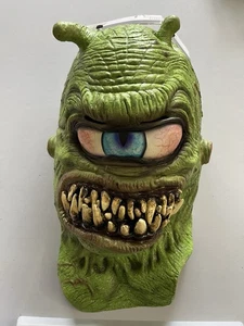 Adult Rool Alien Mask Green One Eye New With Tags Halloween - Picture 1 of 4