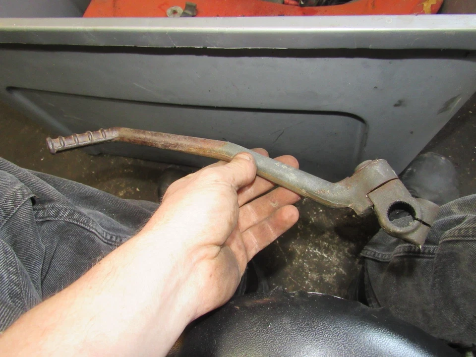 Yamaha TT350 1986 palanca de arranque brazo pateador Foto 1 de 1