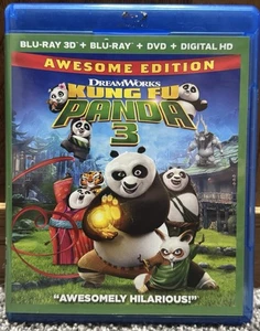 Kung Fu Panda 3 (3D Blu-ray/Blu-ray/DVD) Awesome Best Buy Edition With Inserts - Bild 1 von 7