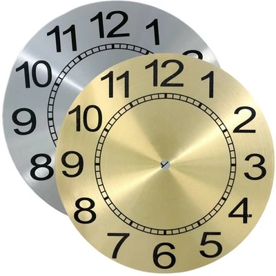 Upgrade your Wall Clock with this 243mm Aluminium Metal Dial Face Replacement - Image 1 of 4