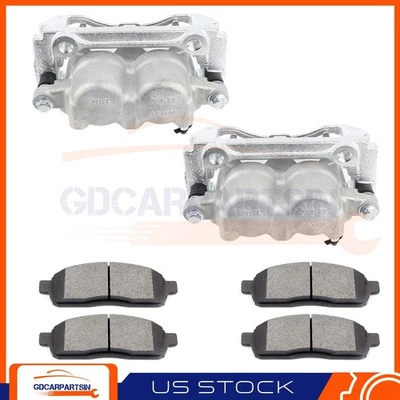 2x Pinzas de freno delanteras y 4x Pastillas de freno de cerámica para Ford F-150 2005-2009 Foto 1 de 4