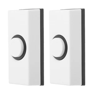 2 Pcs Doorbell Switch Vintage Style Push Covers for outside Buttons - Picture 1 of 12