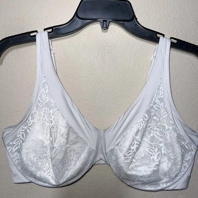 Playtex Secrets 40DD Underwire Bra 4833 Ultra-Soft No Poke Back Smoothing Bra - Image 1 of 4