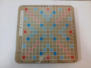 Scrabble Deluxe Edition With Turntable Base 1982 Selchow & Richter Ages 8+ - Picture 1 of 10