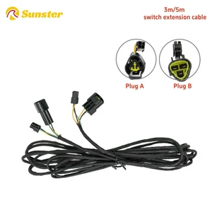 12V Dieselheizung LCD Bildschirm Verlängerungskabel für 2kw 8kw Heizungszubehör - Bild 1 von 6