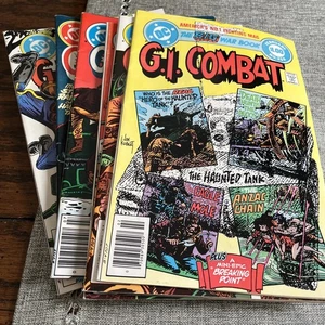 10 Lot Run: G.I. Combat Comics #250-#259 1983 DC Comics *see All Photos - Picture 1 of 24
