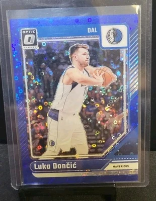 Luka Doncic 2024-25 Donruss Optic Fast Break 蓝色 迪斯科 /49  — 第 1/2 张图片