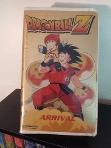 Dragon Ball Z VHS 1997 Arrival Authentic Gold Clamshell Rare - Picture 1 of 6