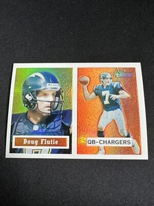2002 TOPPS HERITAGE DOUG FLUTIE #116 RETROFRACTOR REFRACTOR /557 CHARGERS - Picture 1 of 6