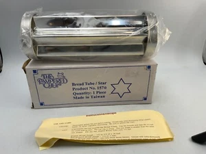 New Sealed Pampered Chef Valtompia Bread Tube Star Shape No. 1570 Instructions - Picture 1 of 4