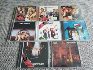 ABBA 8 CDs - Ring Ring, Waterloo, Arrival, Voulez-Vous, Super Trouper, Visitors - Bild 1 von 10