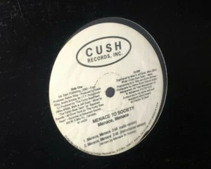 Menace To Society "Menace, Menace" 12" Record Hip Hop Gangsta Rap Cush 12-200 - Picture 1 of 2