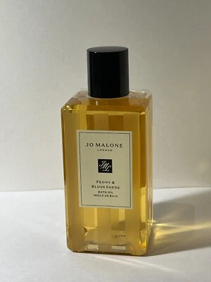 Jo Malone Peony & Blush Gamuza Perfume Aceite de Baño 250ml/8.5oz NUEVO Foto 1 de 2