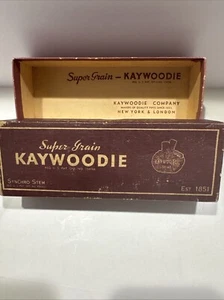 Kaywoodie Tobacco Smoking Pipe BOX and Brochure Vintage Original - Picture 1 of 6
