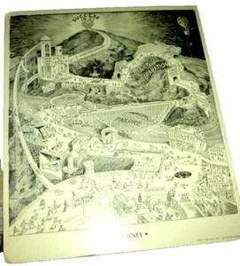 VINTAGE POSTER  JOURNEY TO SUCCESS OR FAILURE PGR HYDE CARTOONS 1979 - Bild 1 von 10