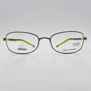 Adidas Brille Herren Damen eckig grau neon Sport a625 40 Sportbrille NEU - Bild 1 von 11