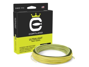 Cortland Ultralight Trout Series 80ft-90ft Floating Soies mouche - Photo 1/2