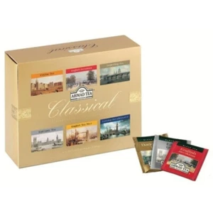 AHMAD TEA Classical 6 verschiedene Schwarzer Tee Sorten als Geschenk Box - Bild 1 von 1