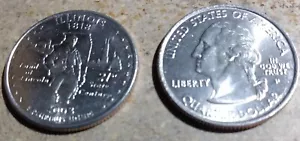 2003 D & P Illinois State Quarters - Picture 1 of 3