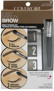 COVERGIRL Easy Breezy Brow Powder Kit, 710 Soft Brown (Pack of 2) - Picture 1 of 1