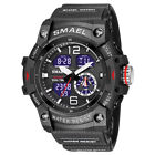 Smael Transparent Outdoor Watch For Men Cool And Stylish Dual Display Waterproof