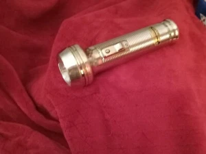 VINTAGE RAY O VAC SPORTSMAN 1960’s FLASHLIGHT CHROME - Still Works Perfectly! - Bild 1 von 6