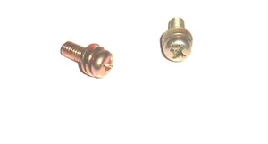 POLARIS PURE OEM NOS ATV MAGNETO BOLT W/WASHER QTY 2 3082226 - Picture 1 of 2