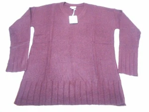 Womens ANA A New Approach Waffle Knit Sweater Red Size Small Acrylic NWT! - Picture 1 of 8