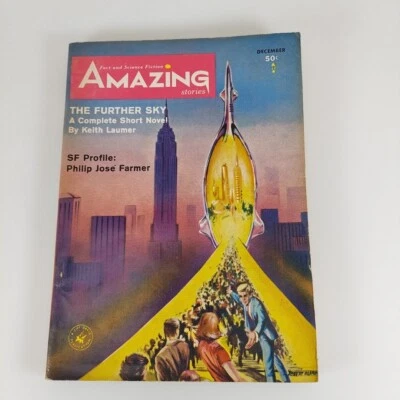 Amazing Stories Fact and Science Fiction Dec 1964 Keith Laumer, Robert F Young  - Image 1 of 4