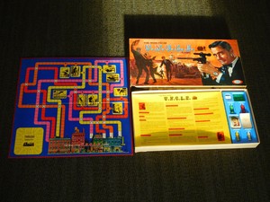 VINTAGE TOY 1965 IDEAL NAPOLEON SOLO THE MAN FROM U.N.C.L.E.  UNCLE GAME