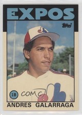 1986 Topps Traded Collector's Edition (Tiffany) Andres Galarraga #40T Rookie RC