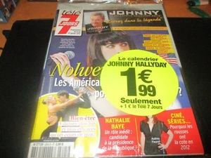 TELE 7 JOURS + CALENDRIER 2012 NEUF "JOHNNY HALLYDAY" - Bild 1 von 1