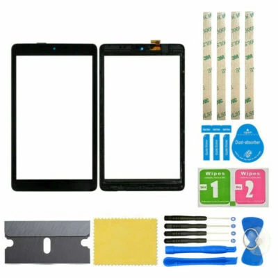 Digitalizador de vidro tela sensível ao toque para tablet Alcatel Joy Tab 8" 2019 9029W 9029Z - Imagem 1 de 3