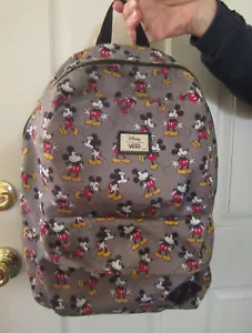 Vans DISNEY Mickey Mouse Old School Backpack Gray Unisex - Picture 1 of 5