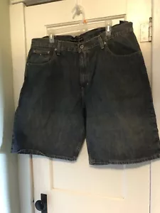 Vintage Tommy Hilfiger Shorts Mens 40 Denim - Picture 1 of 4