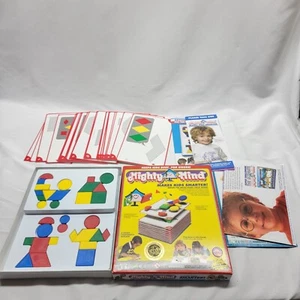 MIGHTY MIND homeschool Children Educational shape pattern block Puzzles building - Picture 1 of 7