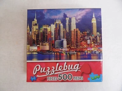 Cray-Z-Art Puzzle “Manhattan Midtown Skyline Jigsaw Puzzle 500 Pieces New SEALED - Image 1 of 3