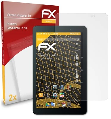 2x Protezione Pellicola dello Schermo per Huawei MediaPad T1 10 opaco&antiurto - Immagine 1 di 4