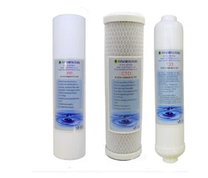 Finerfilters RO Filter Pack for 4 Stage RO Drinking Water Filter Systems - Picture 1 of 3