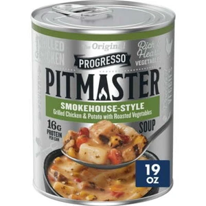 Progresso Pitmaster, gegrilltes Huhn und Kartoffel mit gebratenem Gemüse in Dosen. - Bild 1 von 6