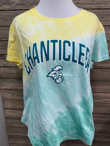 NWT Camp David Coastal Carolina Chanticleer Tie Dye S/S NCAA Shirt Medium Cover