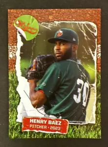 2023 Fort Wayne TinCaps (Padres A): Henry Baez #32 (Rookie) - Foto 1 di 1