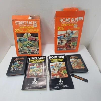 Atari 2600 Home Run Street RACER cib - Image 1 of 4