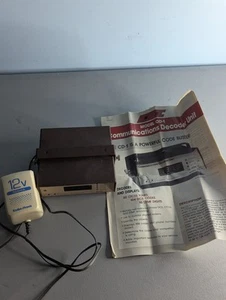 CSI Communications Decoder Unit CD-2 By Connect Systems W/ Manual And AC Adapter - Zdjęcie 1 z 16