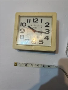 Vintage Mid Century Modern Timex Modell 2203A Elektrische Wanduhr - Bild 1 von 4