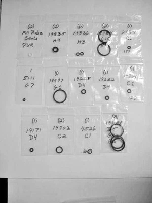 FX Streamline Air Gun O-Ring Kit / R&S 2.5-24SFX / Individually Marked O-Rings - Image 1 of 2