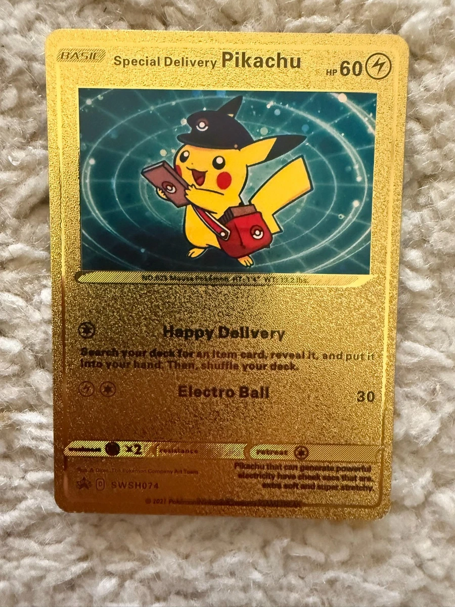 Special Delivery Pikachu ポケモンカード ピカチュウ Preços baixos