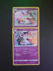 Sylveon SWSH211 Sword & Shield: Black Star Promo Card Cosmos Holo NM #SWSH211 - Picture 1 of 5