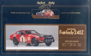 1/20 Datsun Fairlady 240Z 1973 Safari Rally Winner Motorized Model Kit - Picture 1 of 1